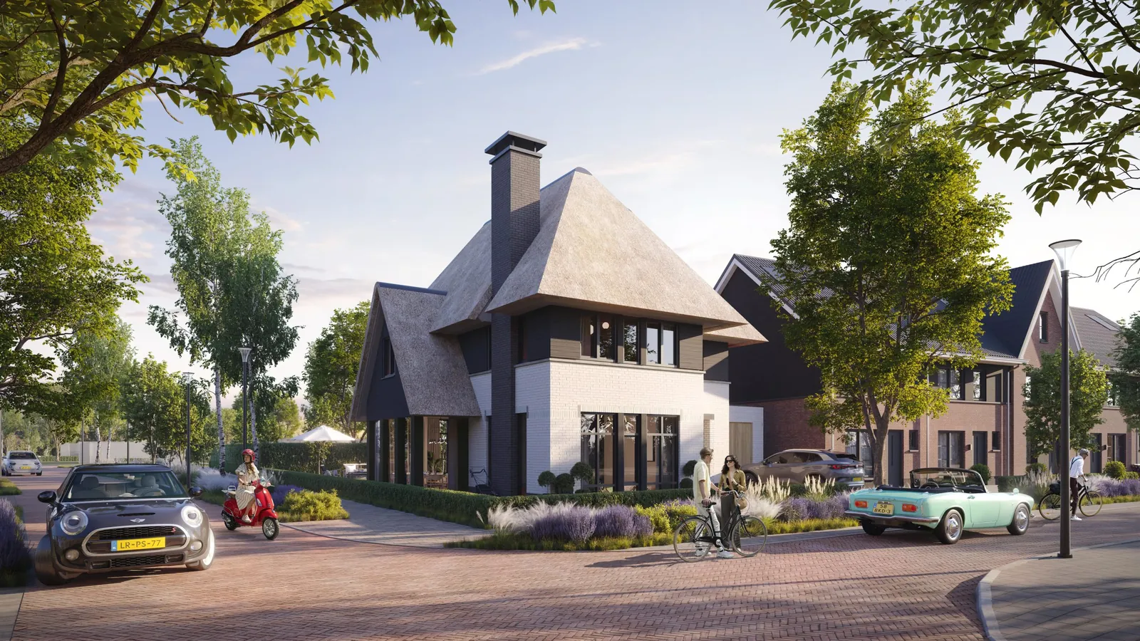 Vrijstaande woning in de Bornsche Maten ontwikkeld door Vester.