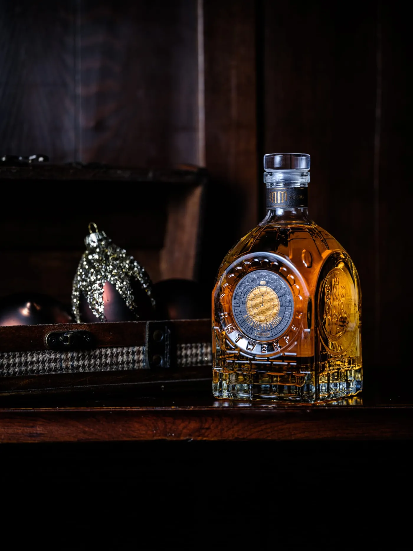 Amaretto 1905 likeur uit de MM Antverpia collectie.