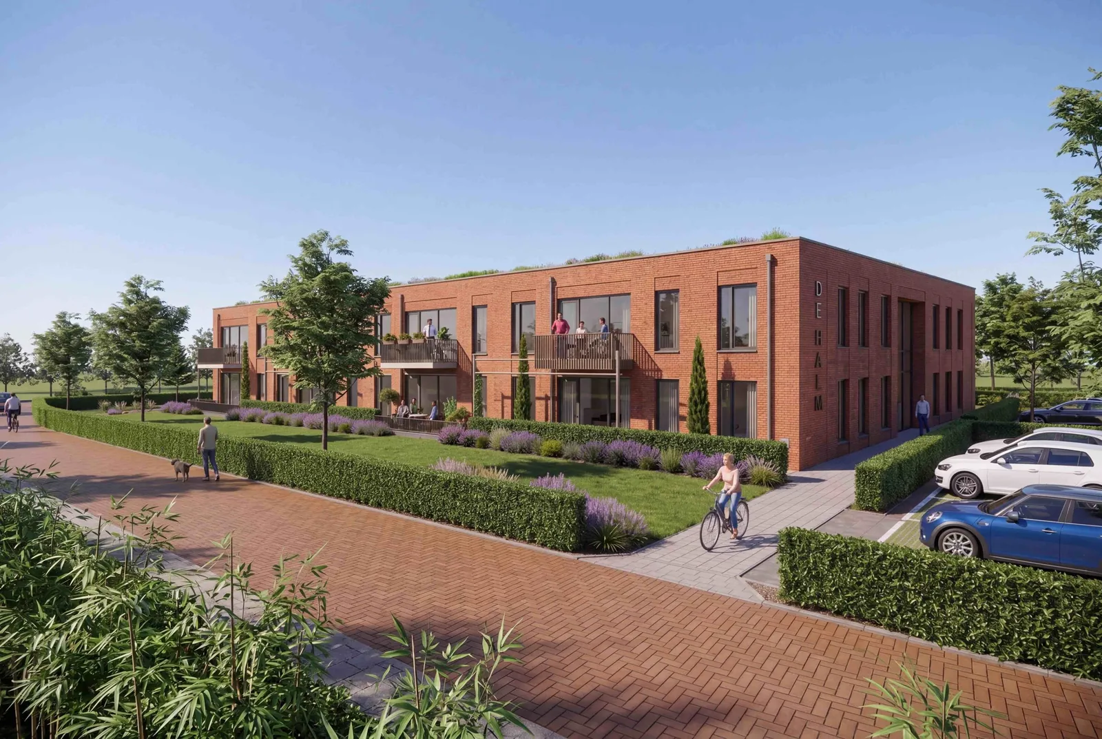 Appartementencomplex De Halm in Holten, ontwikkeld door Vester vastgoed.